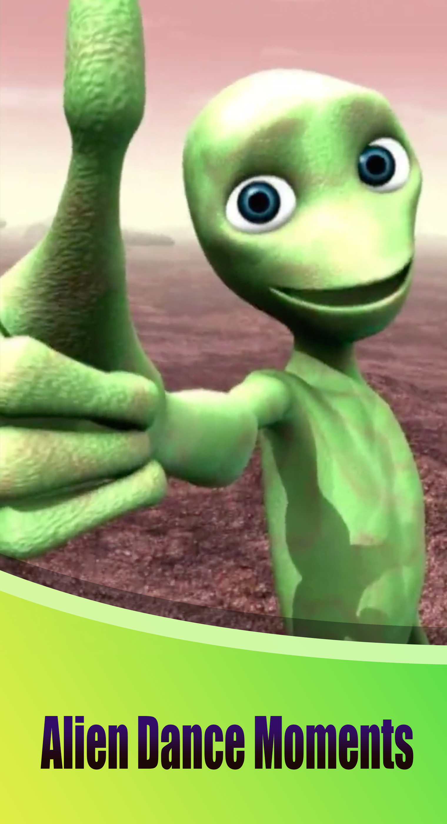 اسکرین شات 1 برنامه Dance Fever: Green alien dance