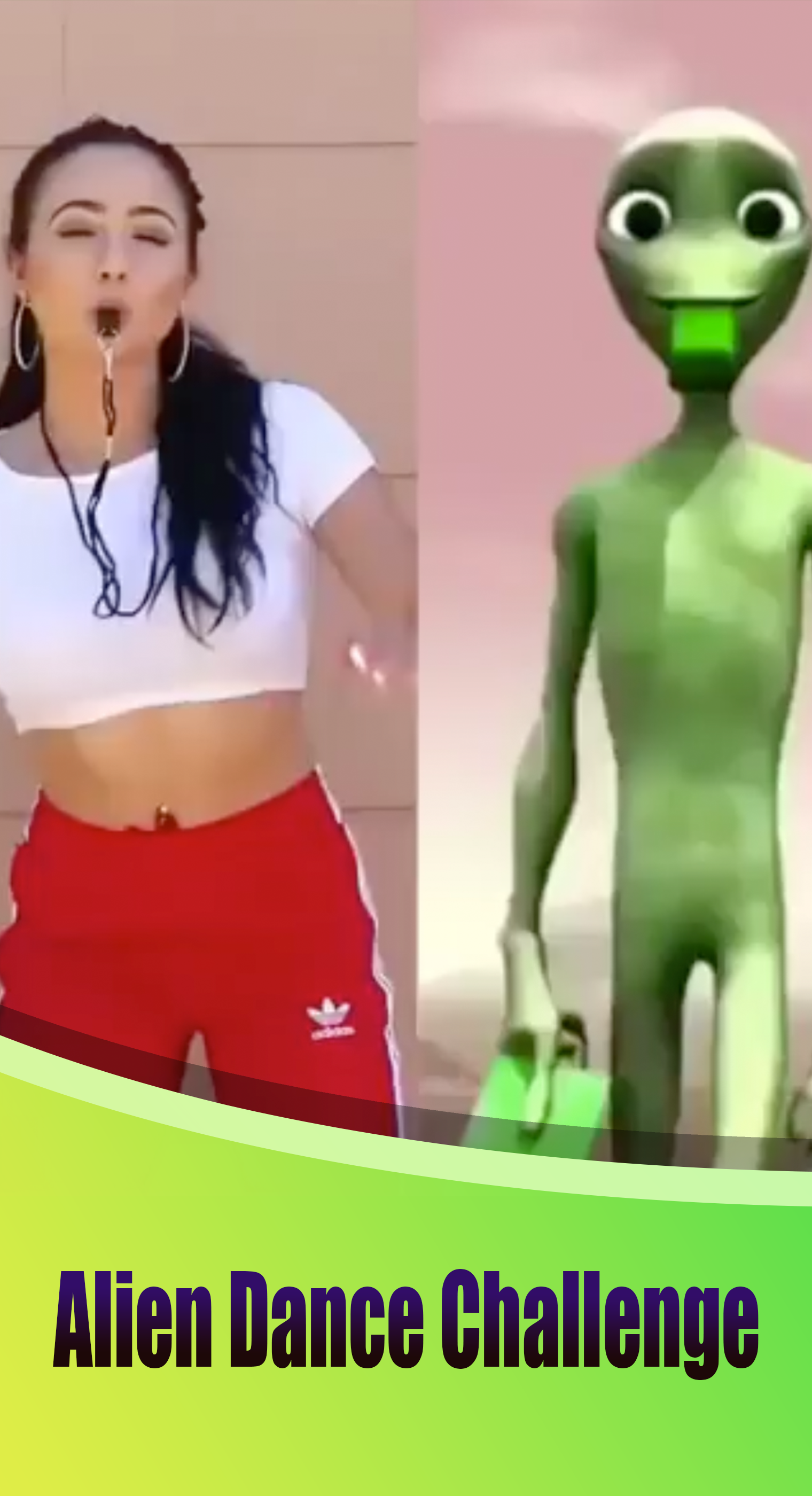 اسکرین شات 2 برنامه Dance Fever: Green alien dance