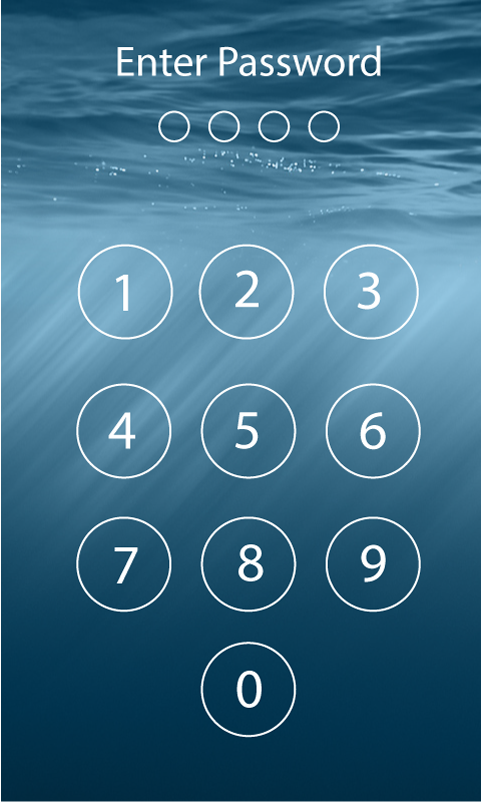 اسکرین شات 3 برنامه Lock screen password