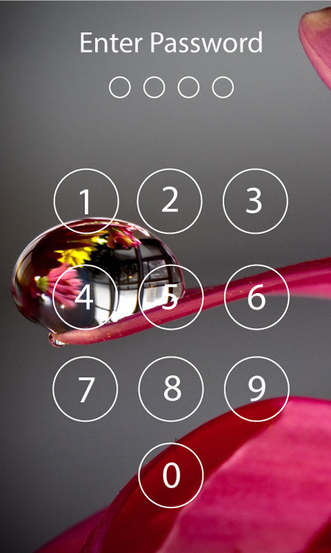 اسکرین شات 7 برنامه Lock screen password