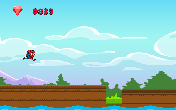 اسکرین شات 4 بازی ‏باب اسفنجی اسپایدرمن