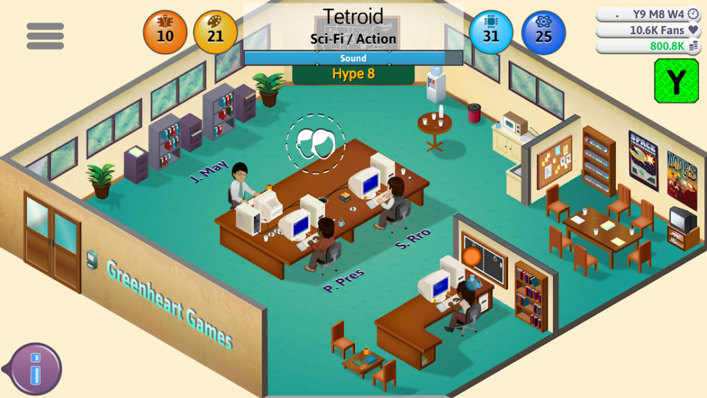 اسکرین شات 1 بازی Game Dev Tycoon