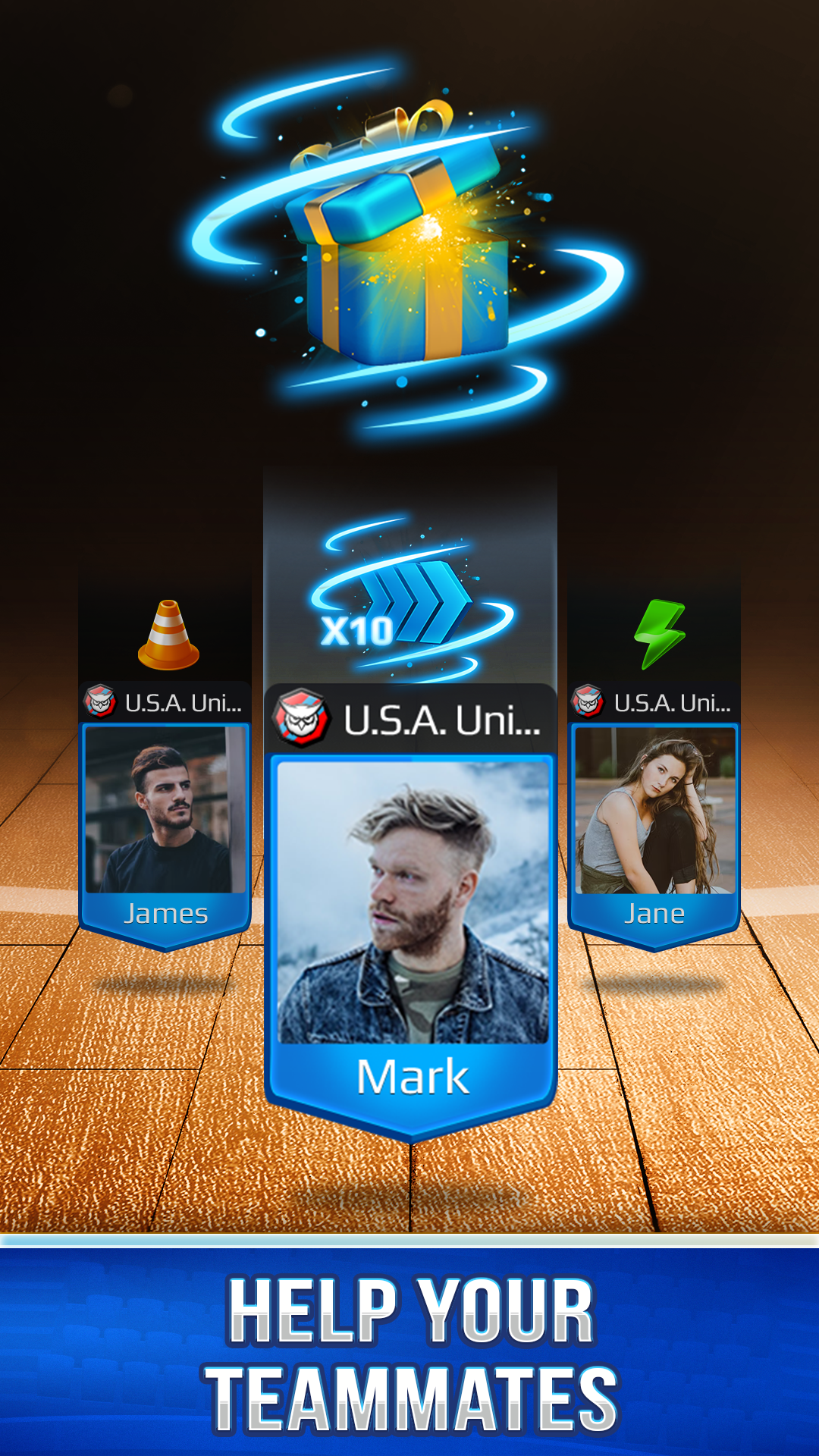 اسکرین شات 4 بازی Basketball Rivals: Showdown