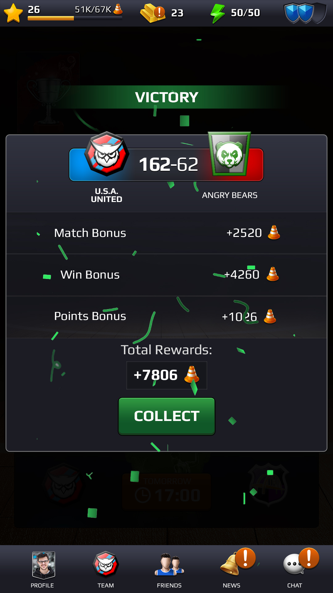 اسکرین شات 8 بازی Basketball Rivals: Showdown