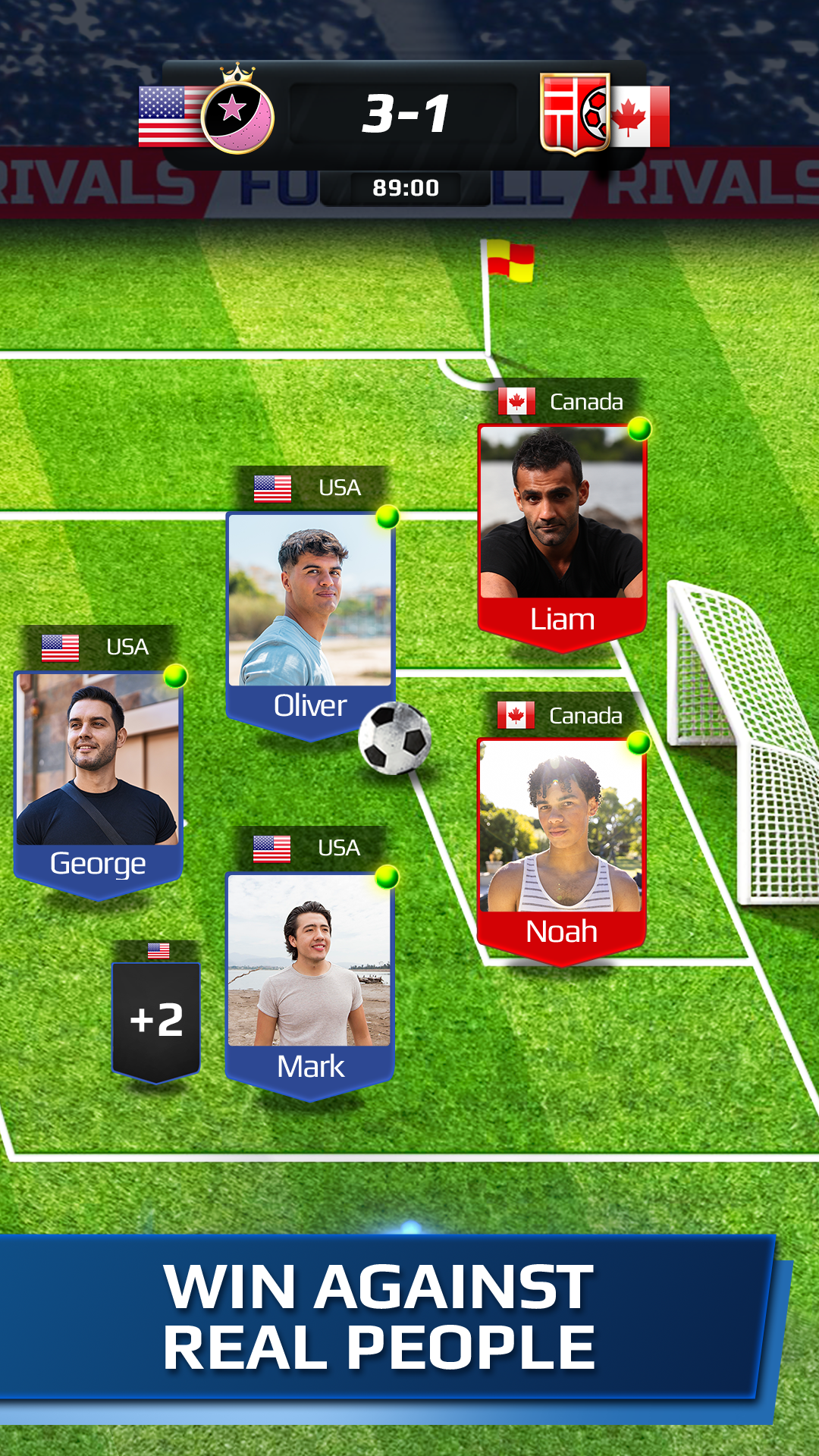 اسکرین شات 3 بازی Football Rivals: Soccer Clash