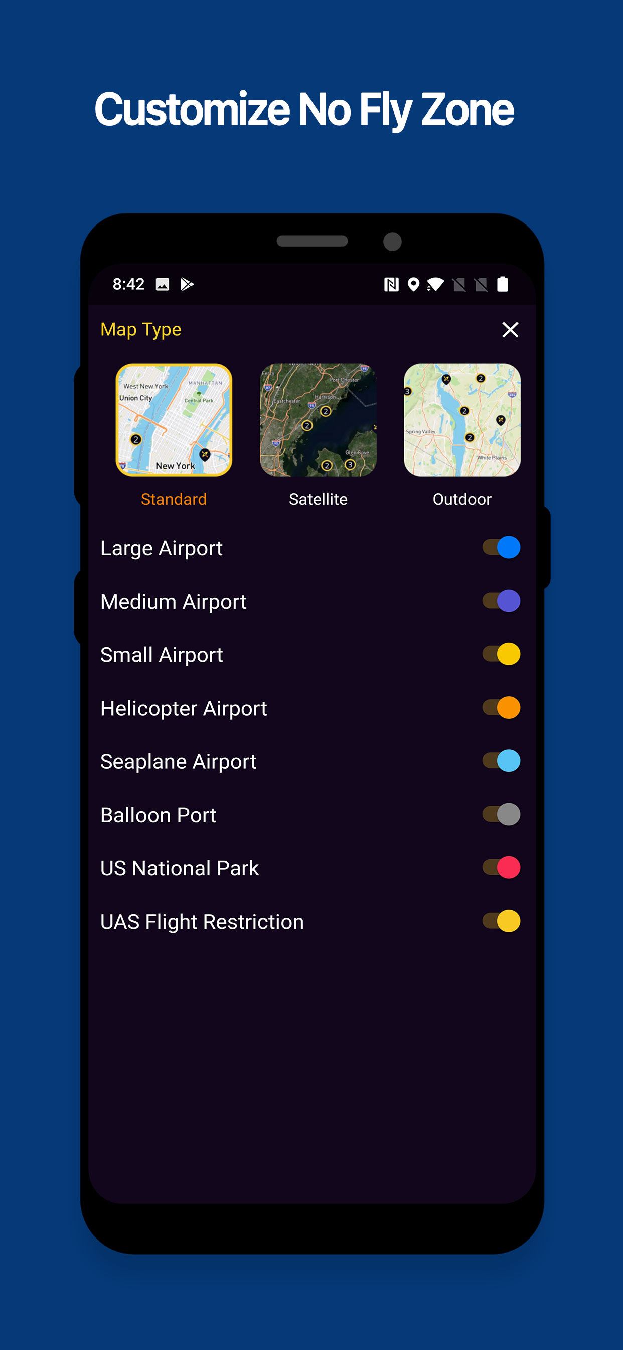 اسکرین شات 7 برنامه Drone Buddy - Fly Drone Safely