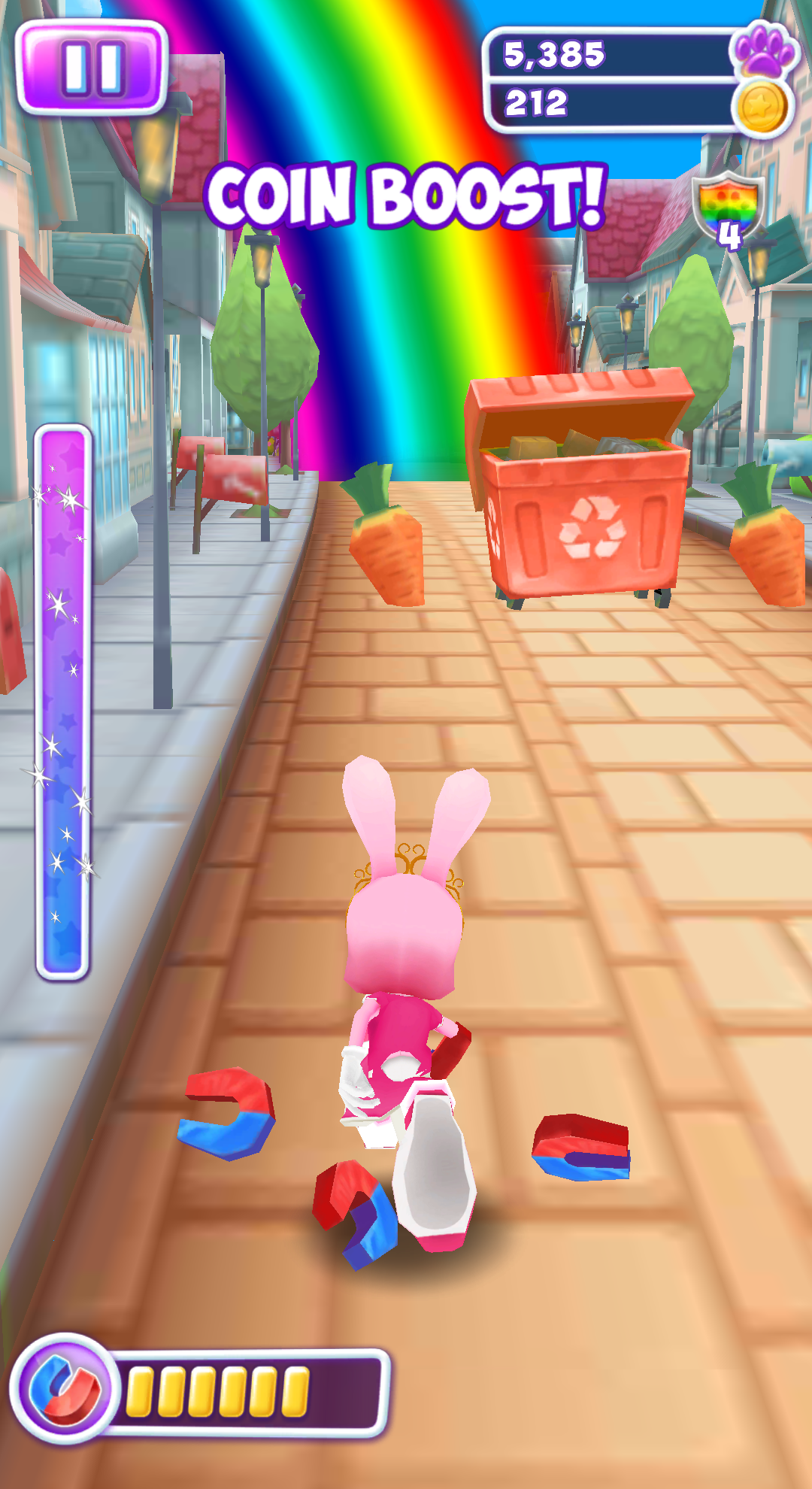 اسکرین شات 1 بازی Bunny Rabbit Runner