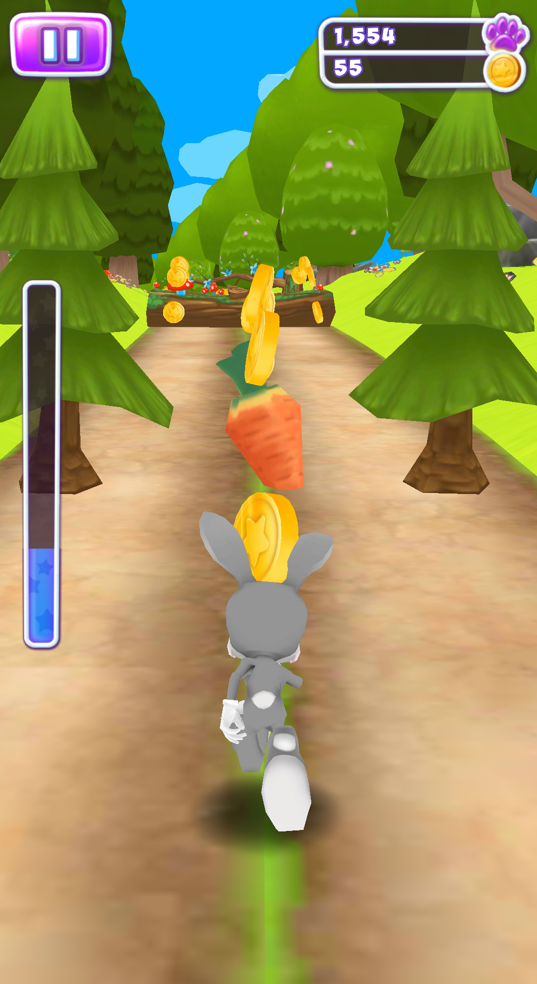 اسکرین شات 4 بازی Bunny Rabbit Runner