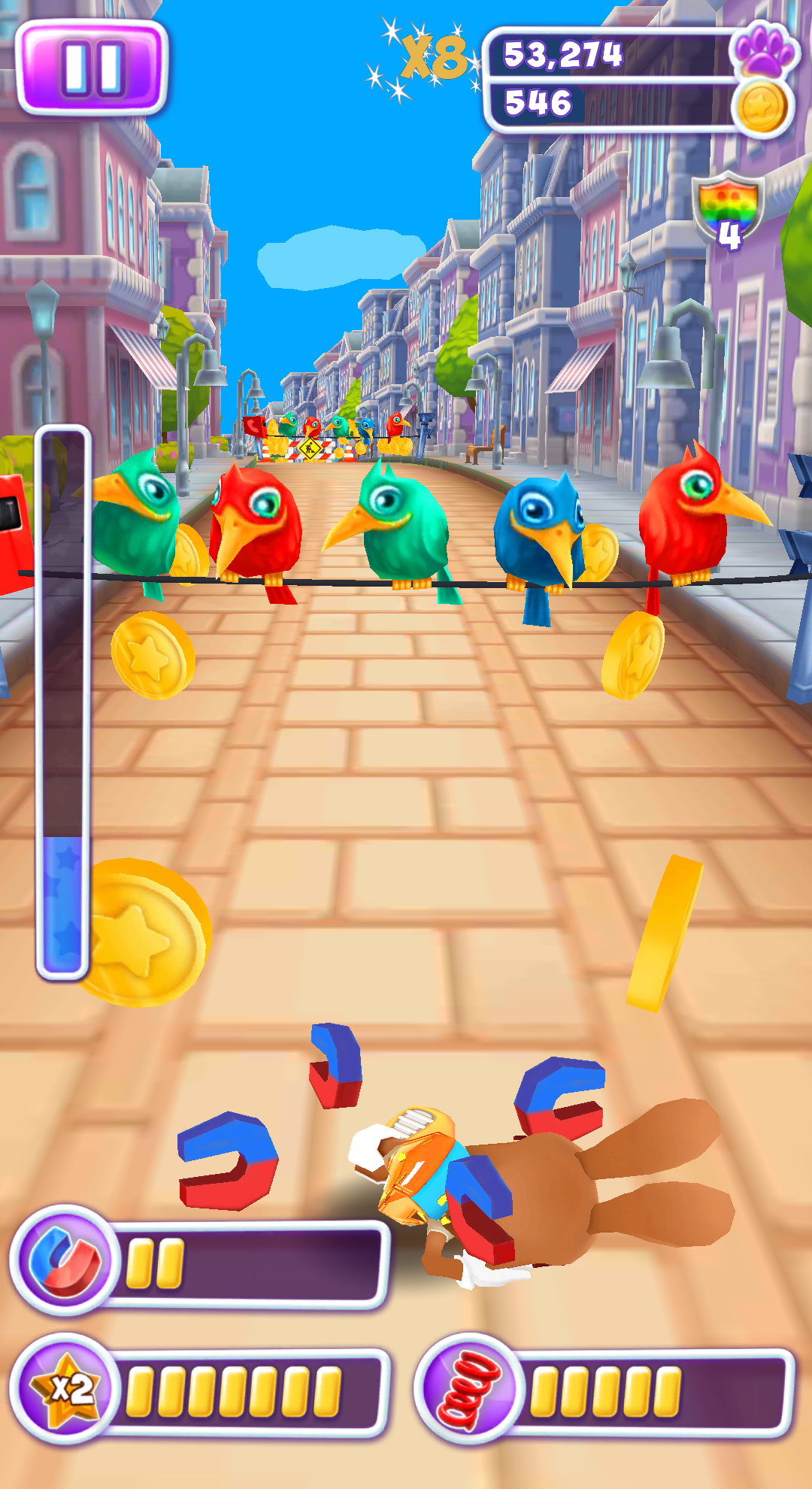 اسکرین شات 3 بازی Bunny Rabbit Runner