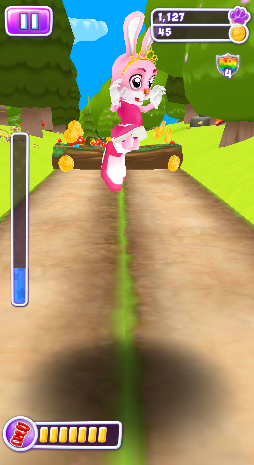 اسکرین شات 5 بازی Bunny Rabbit Runner