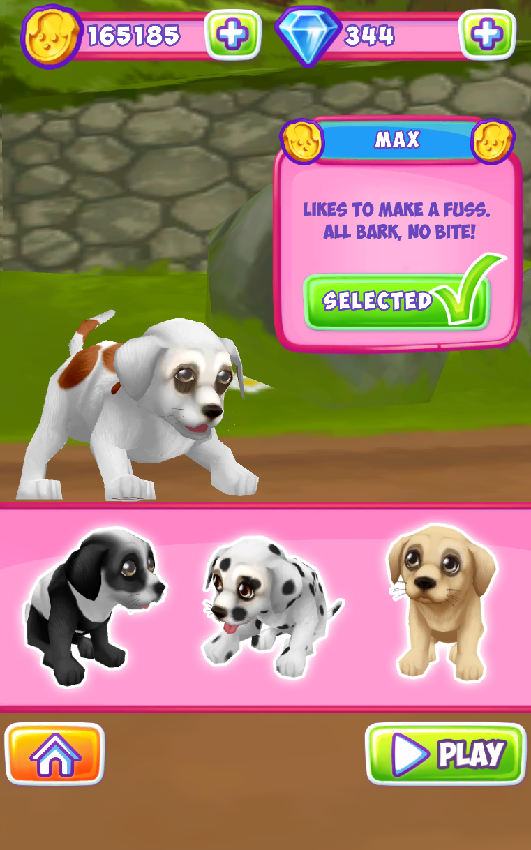 اسکرین شات 2 بازی Dog Run Pet Runner Dog Game