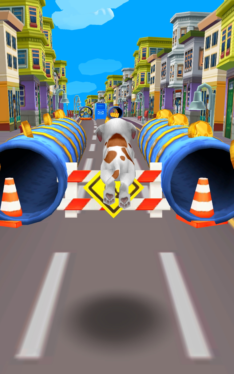 اسکرین شات 1 بازی Dog Run Pet Runner Dog Game