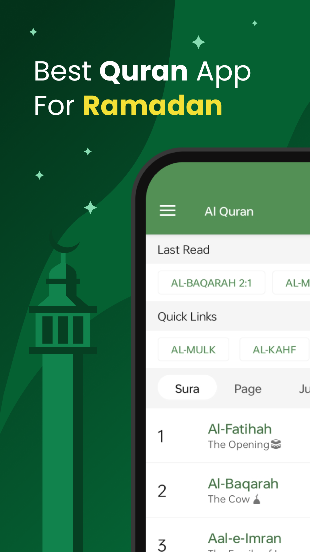 اسکرین شات 1 برنامه Al Quran (Tafsir & by Word)