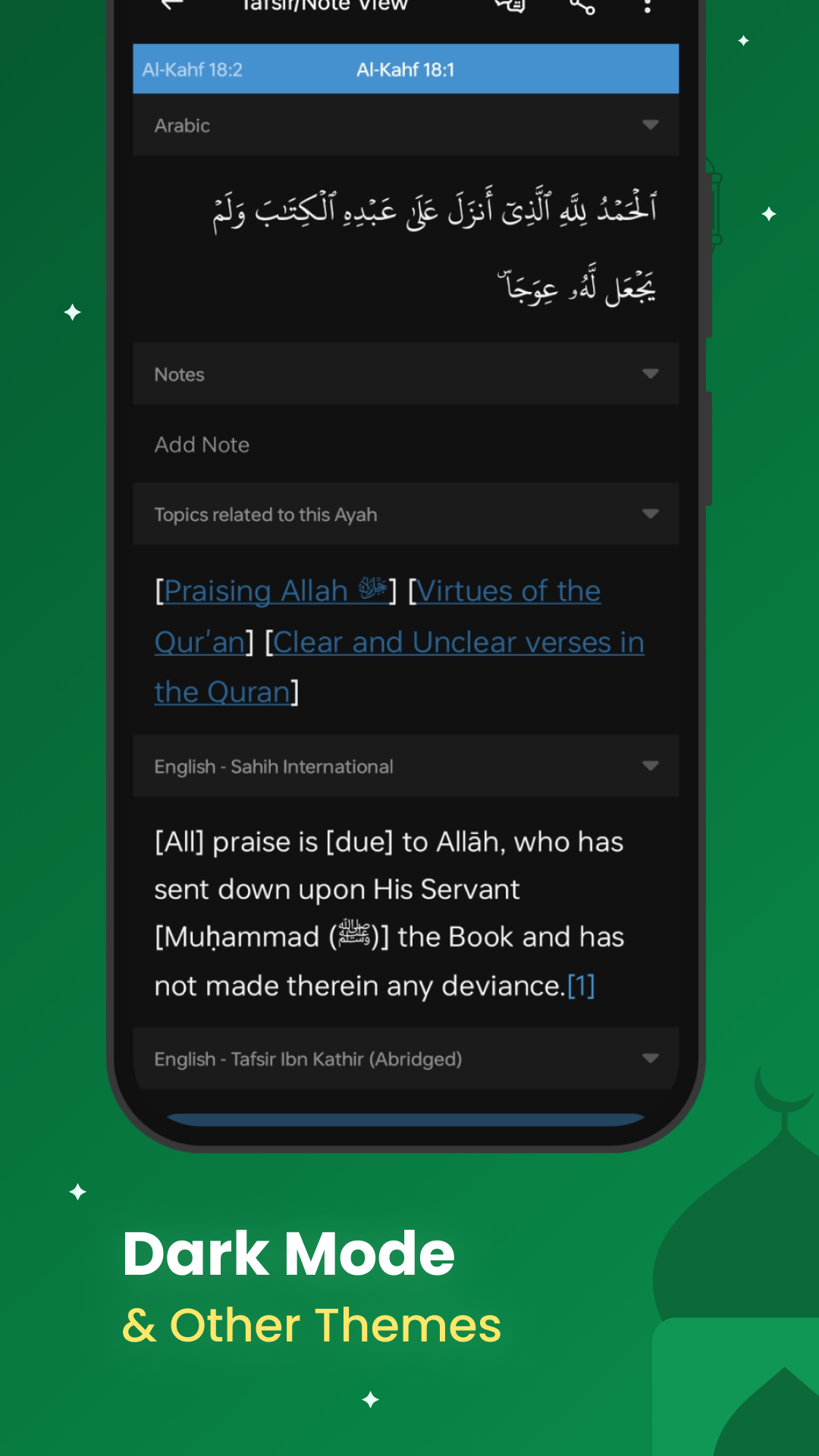 اسکرین شات 8 برنامه Al Quran (Tafsir & by Word)
