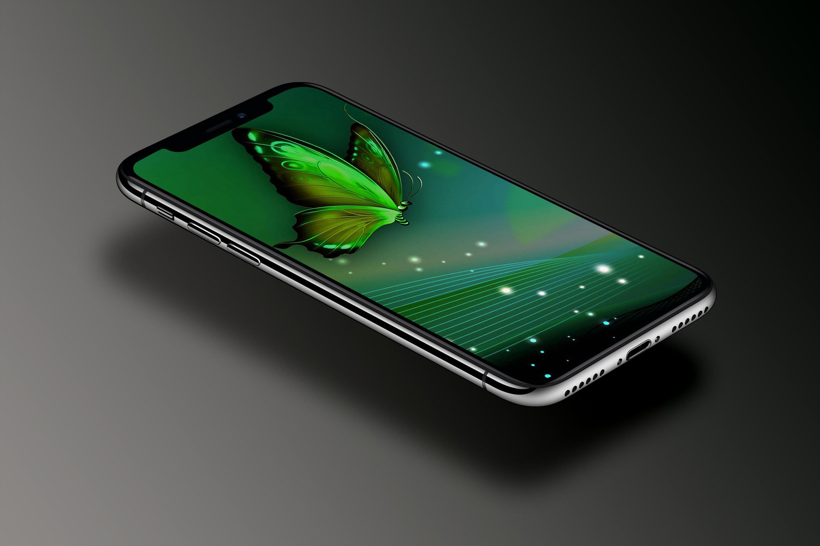 اسکرین شات 6 برنامه Green Wallpaper