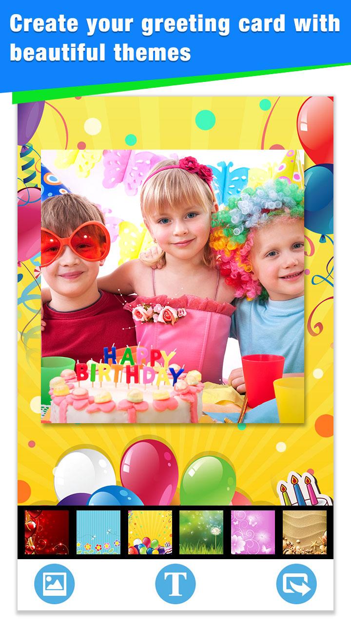 اسکرین شات 1 برنامه Photo Greeting Card