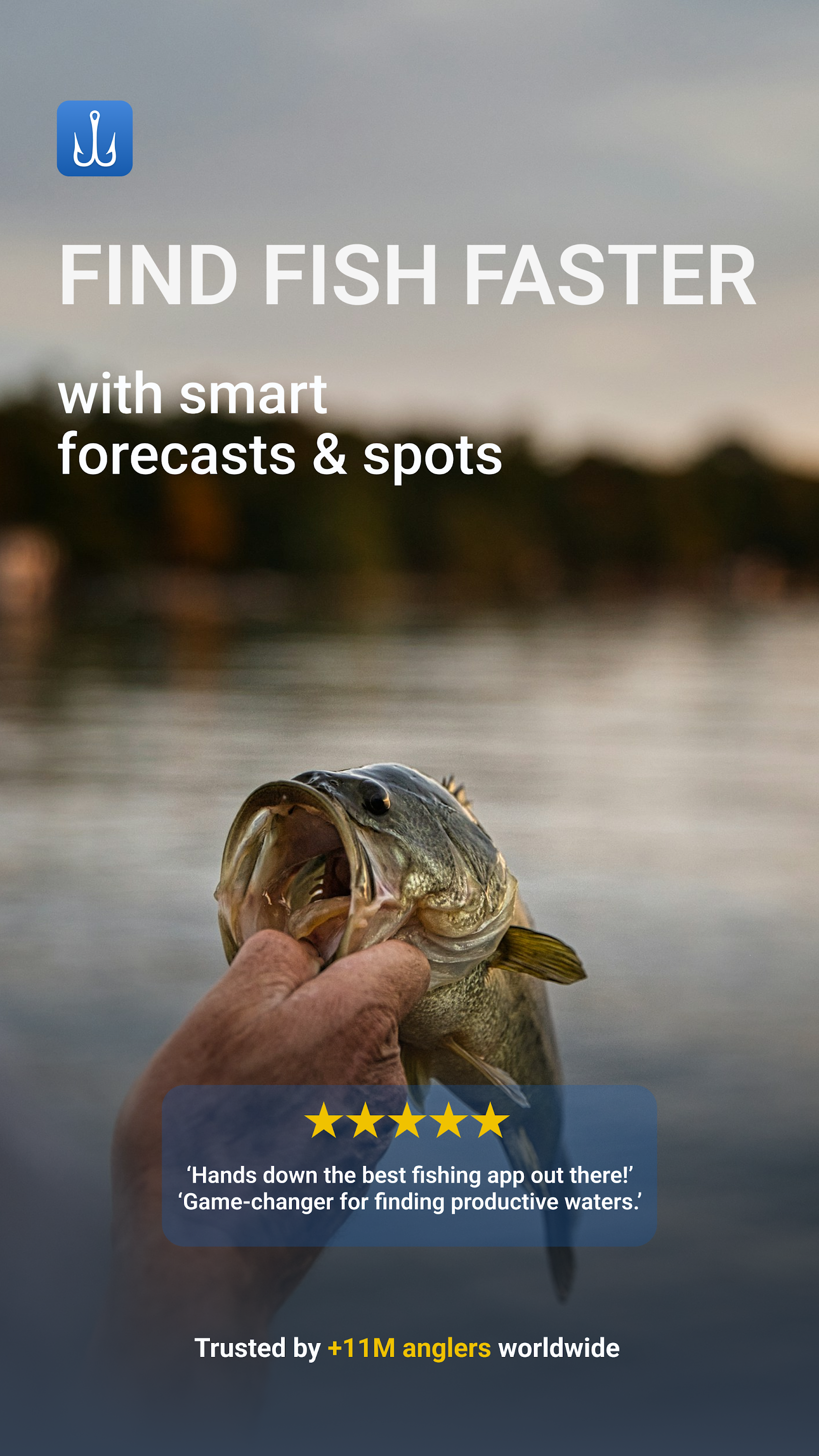اسکرین شات 1 برنامه Fishing Points - Fishing App