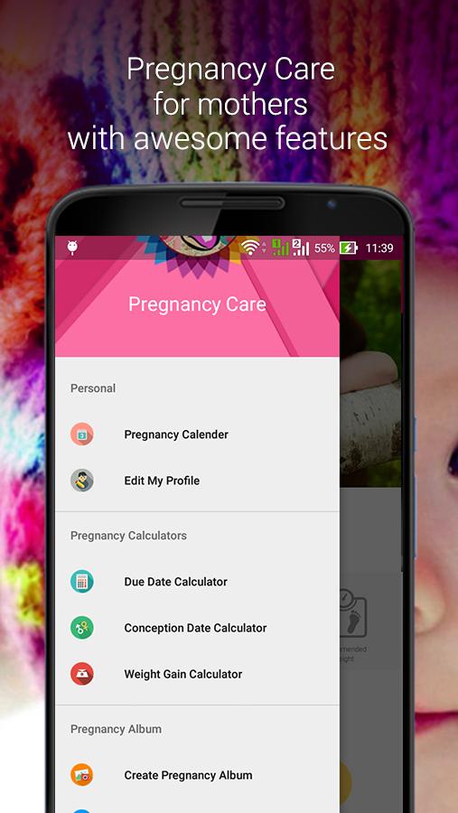 اسکرین شات 7 برنامه Pregnancy Tracker : Baby Care