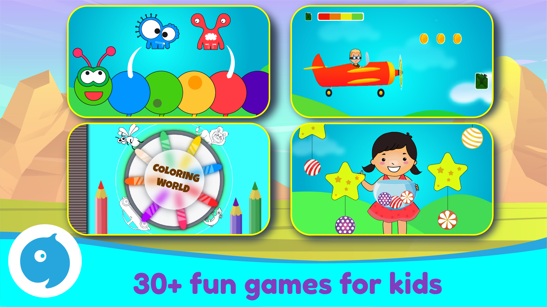 اسکرین شات 8 بازی Shapes & Colors learning Games