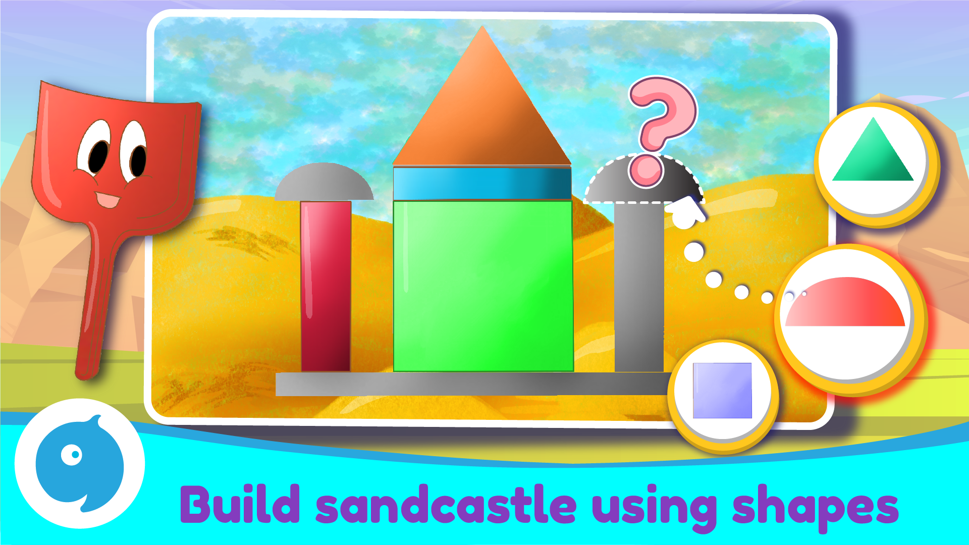 اسکرین شات 2 بازی Shapes & Colors learning Games