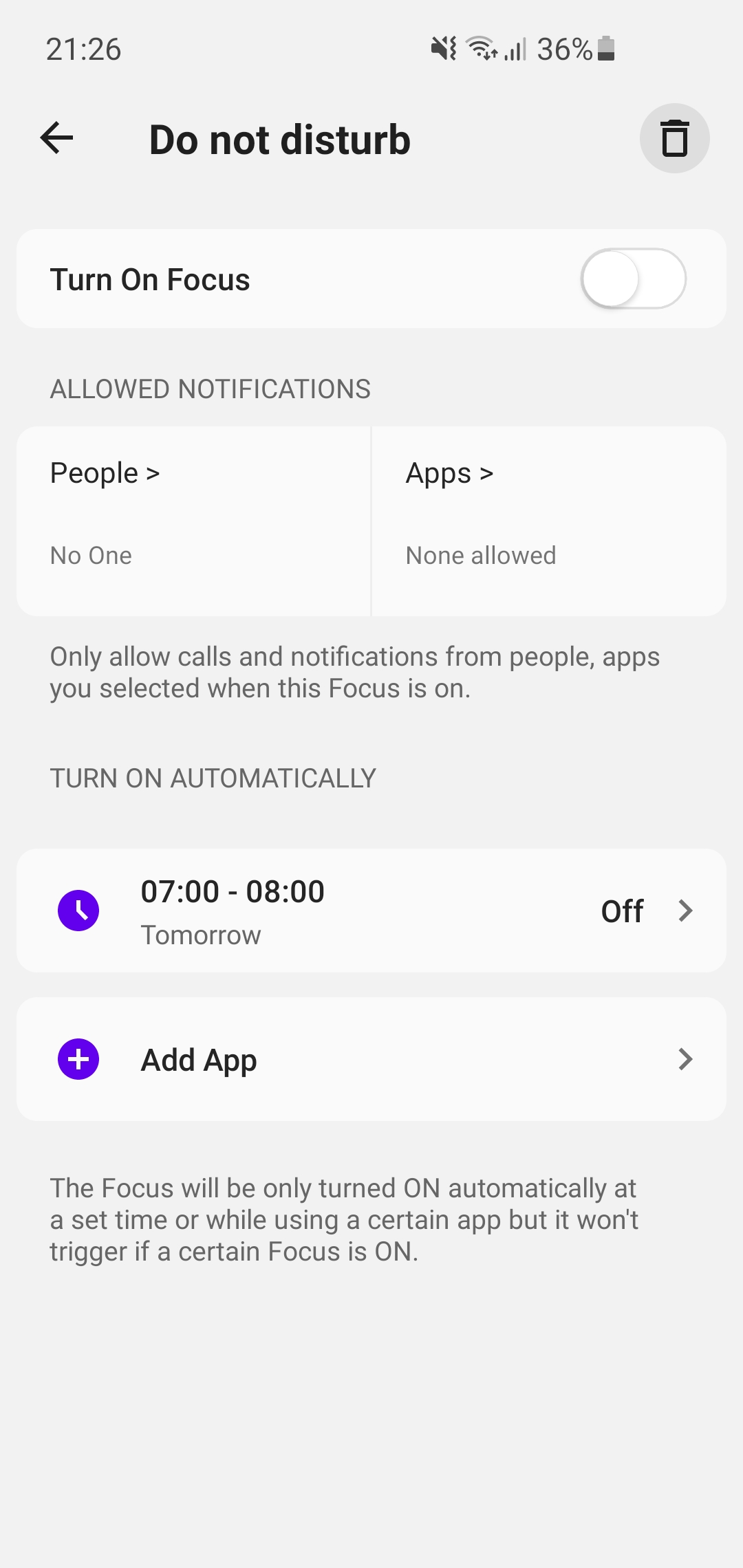 اسکرین شات 2 برنامه Focus iOS