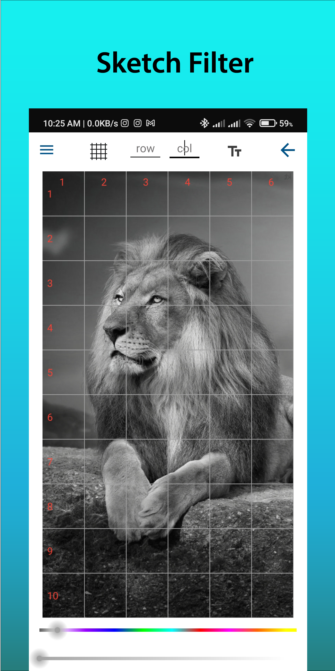 اسکرین شات 5 برنامه GridArt: Grid Drawing 4 Artist