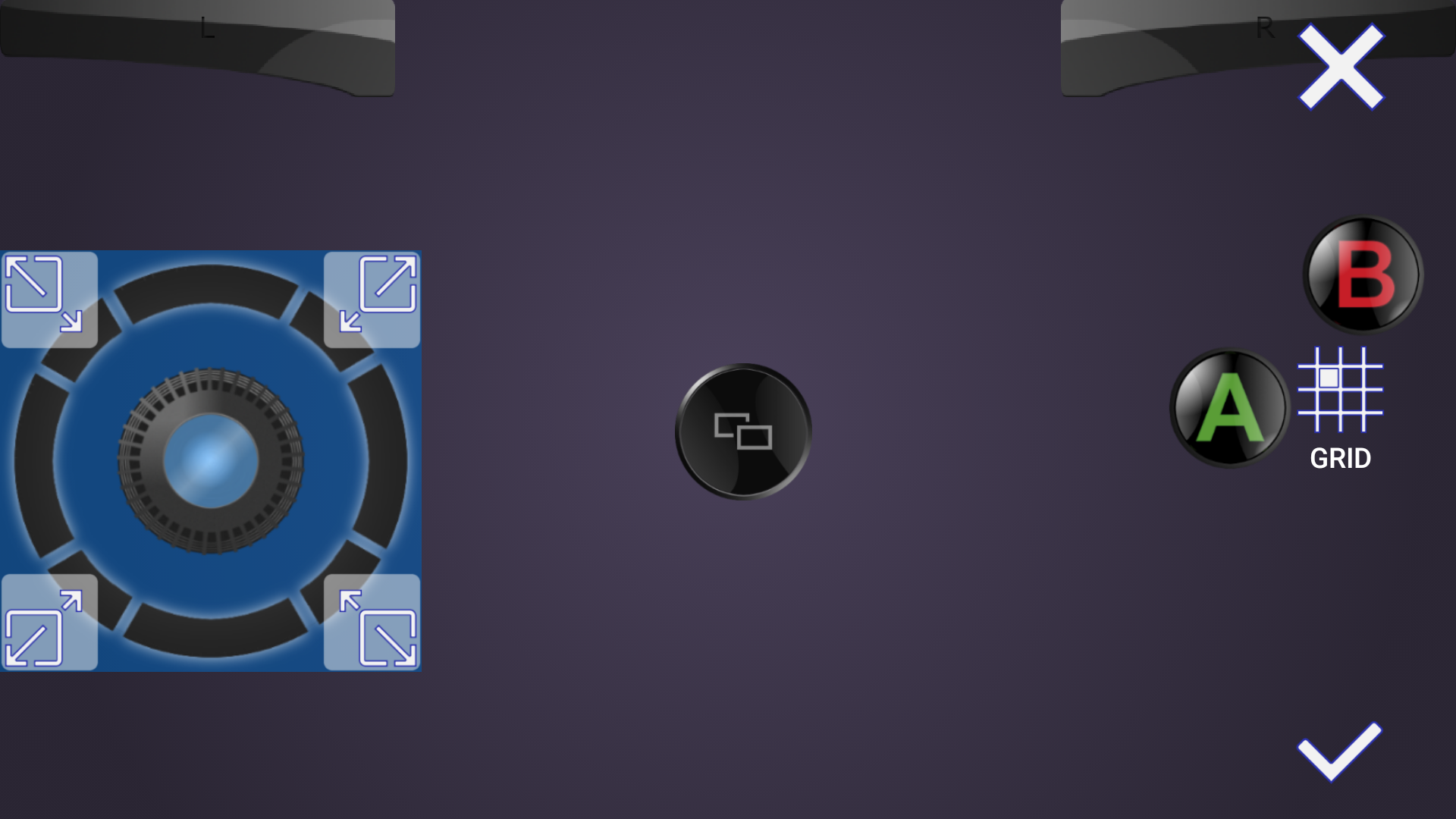 اسکرین شات 7 برنامه DroidJoy Gamepad Joystick Lite