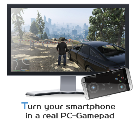 اسکرین شات 6 برنامه DroidJoy Gamepad Joystick Lite