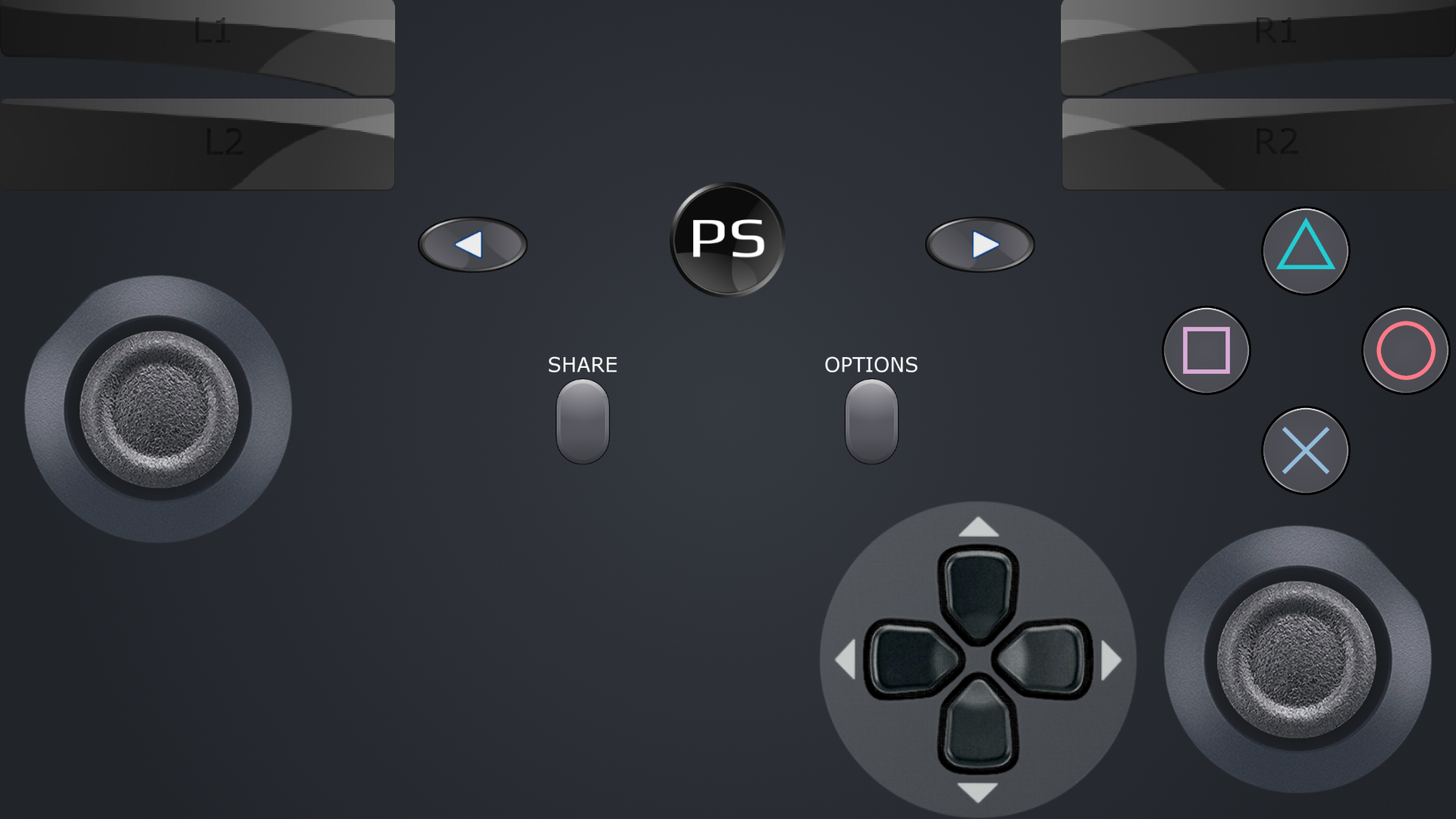 اسکرین شات 3 برنامه ShockPad: PC Remote Play