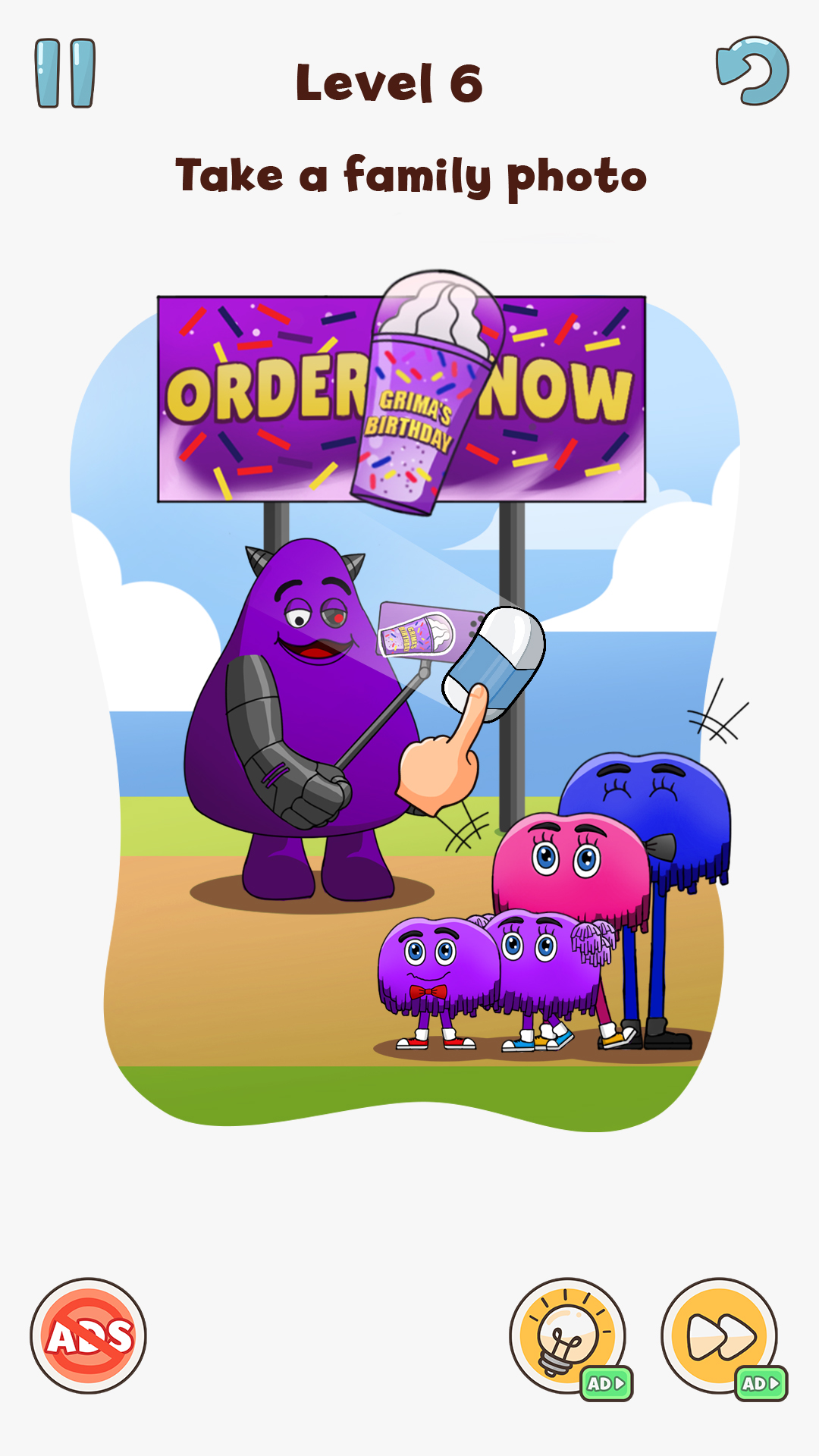 اسکرین شات 2 بازی Grima Monster: DOP Story