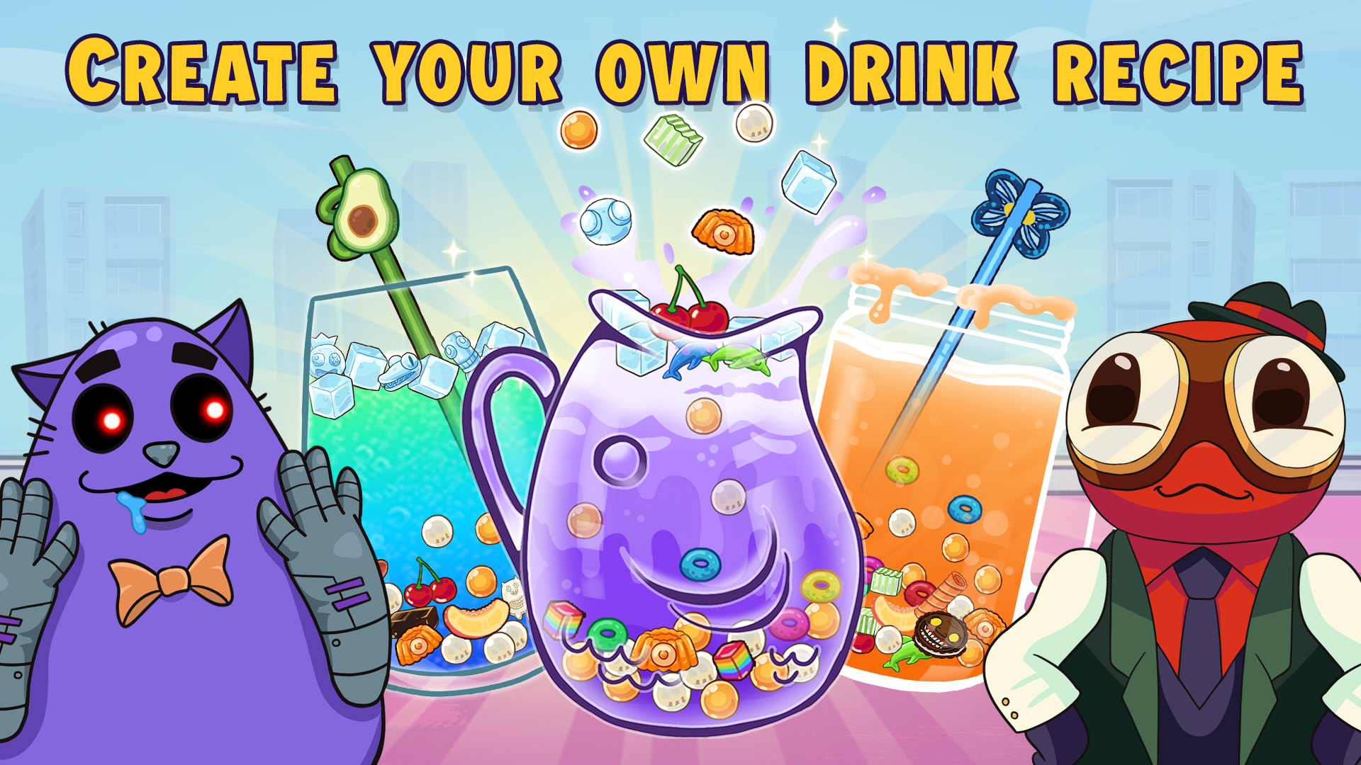 اسکرین شات بازی DIY Grima Shake - Boba tea 7