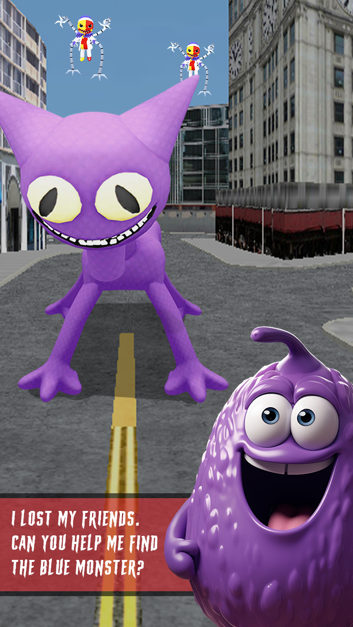اسکرین شات 1 بازی Purple Monster Horror Games
