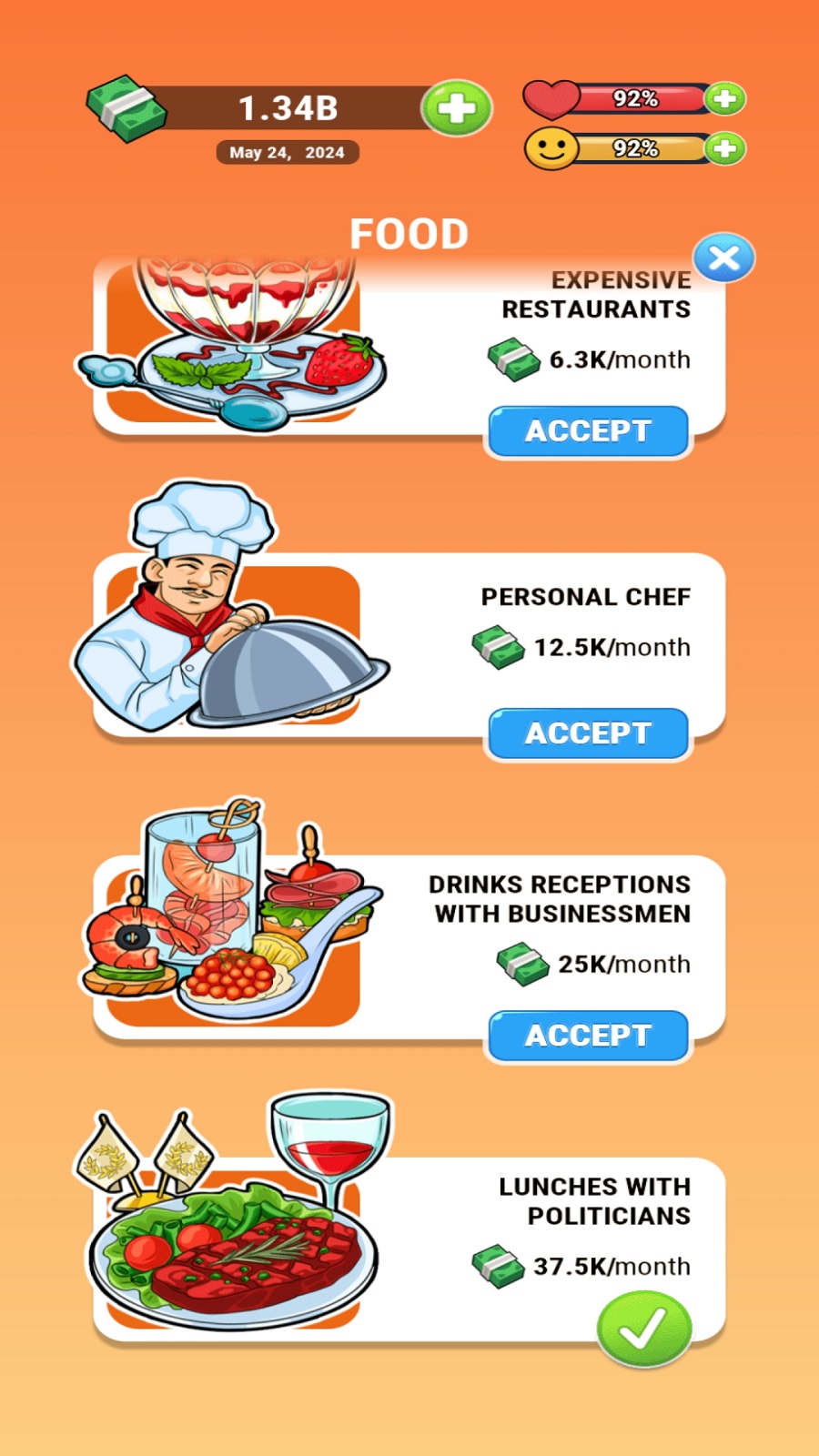 اسکرین شات 7 بازی شبیه سازی ثروتمندان | نسخه مود شده