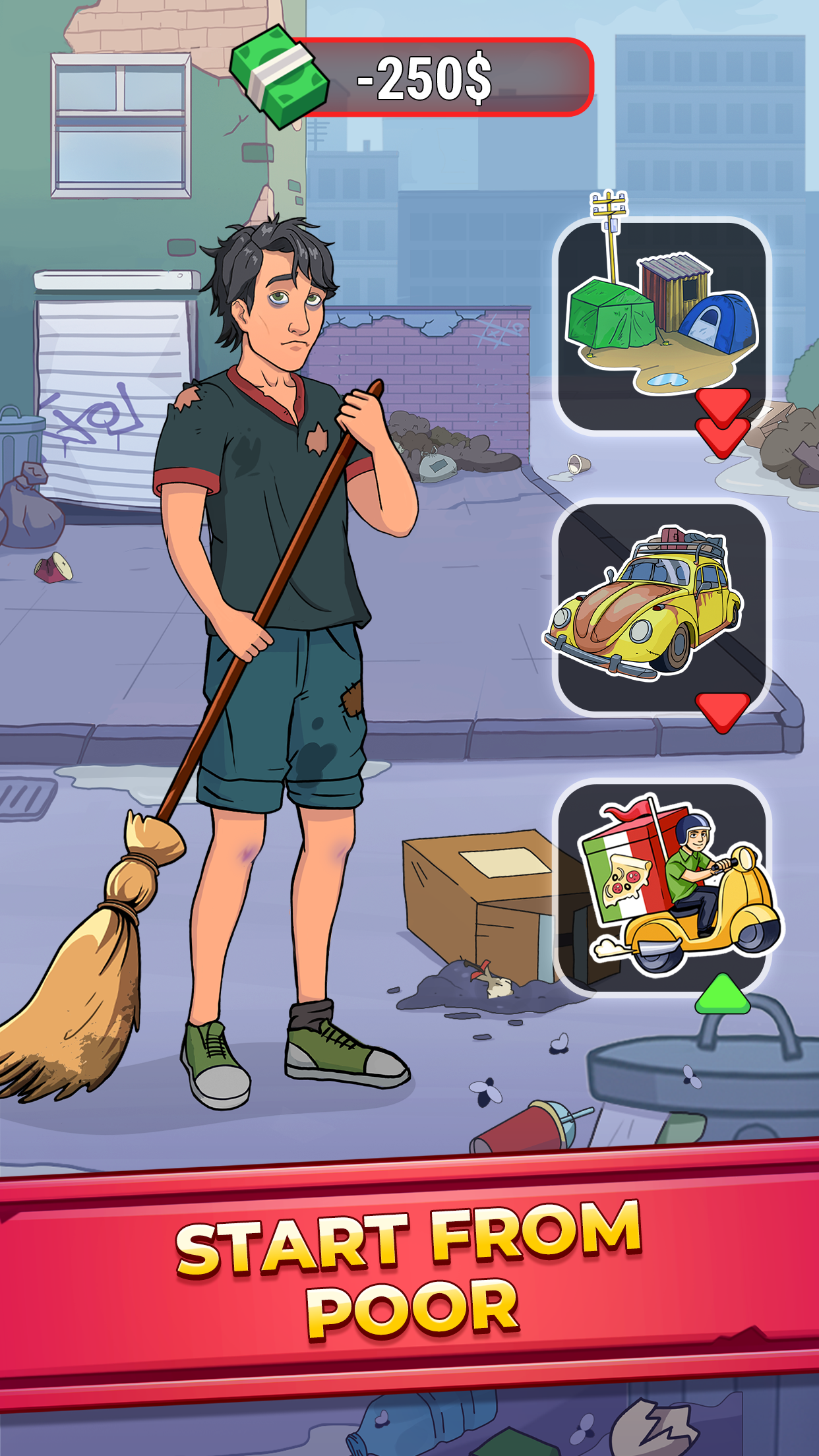 اسکرین شات 1 بازی Rich Inc. Idle Life Simulator