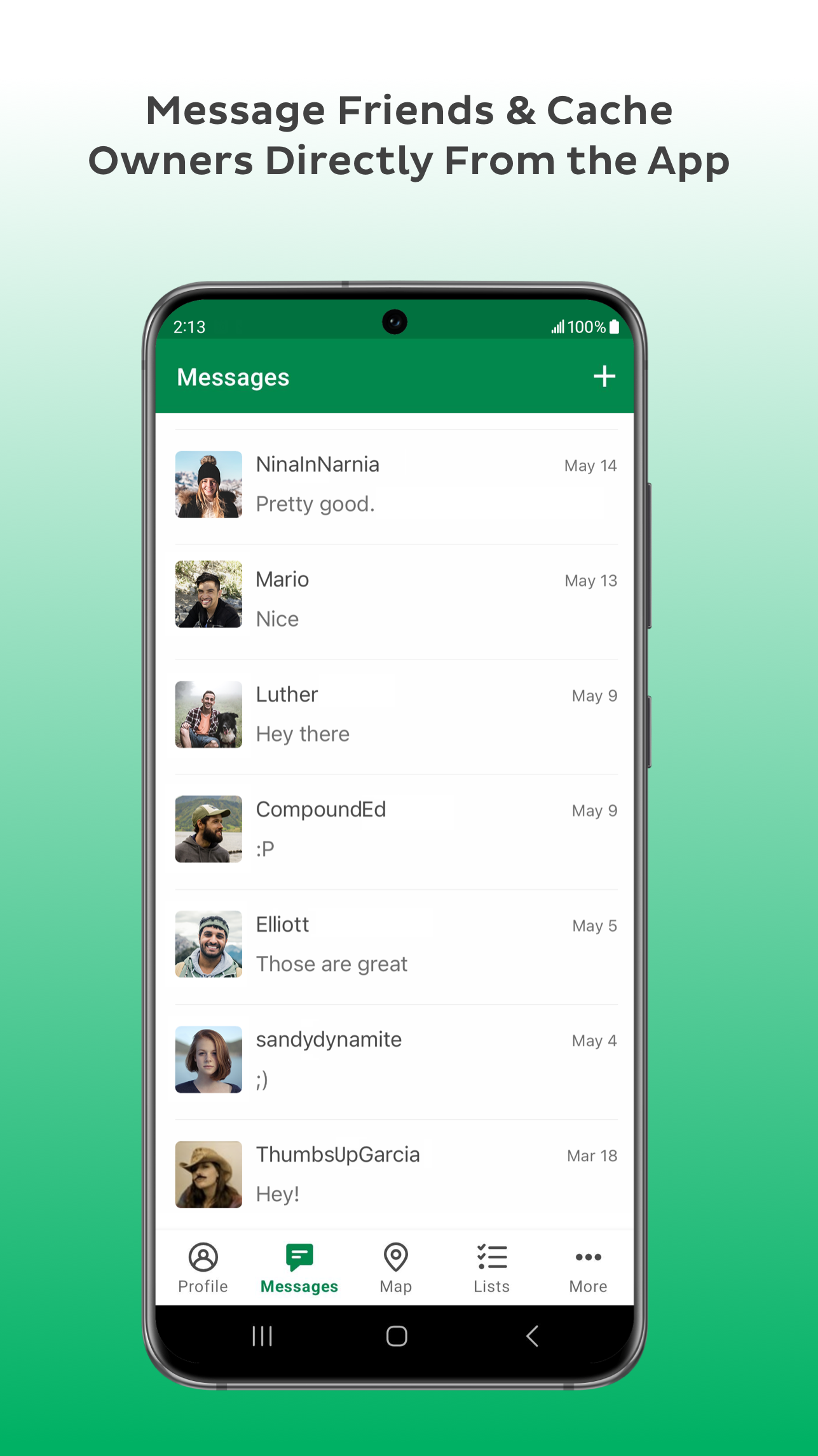 اسکرین شات 7 برنامه Geocaching®