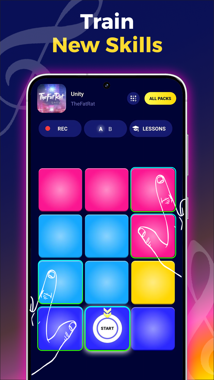 اسکرین شات 3 برنامه DJ Beat Maker & Drum Pad