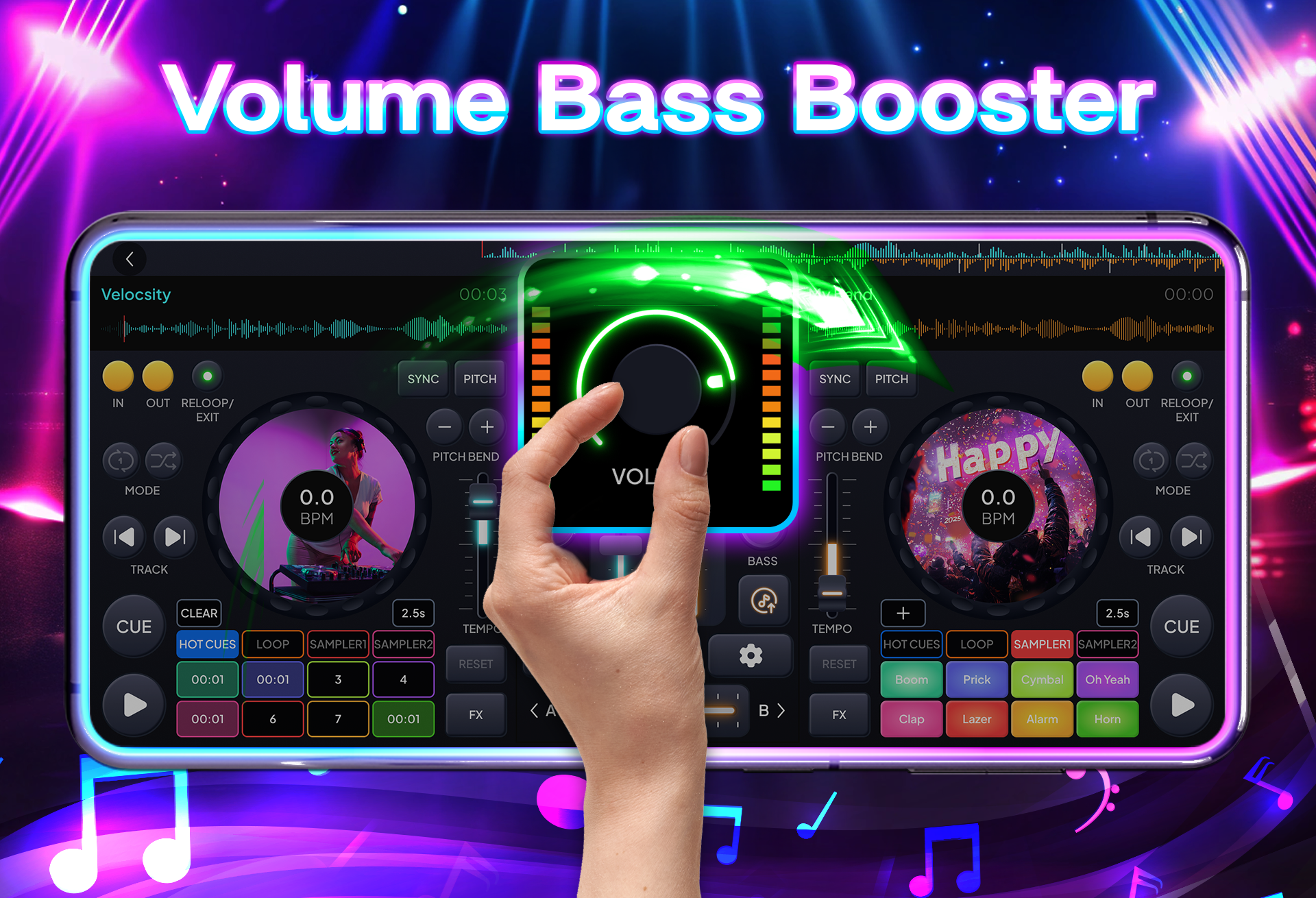 اسکرین شات 4 برنامه DJ Mixer Studio: DJ Mix Music