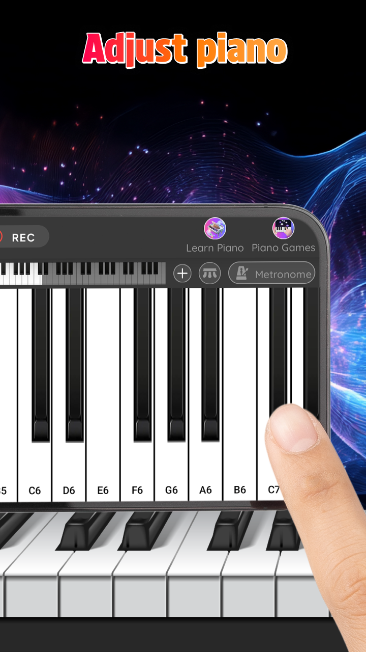 اسکرین شات 2 برنامه Learn Piano & Piano Lessons