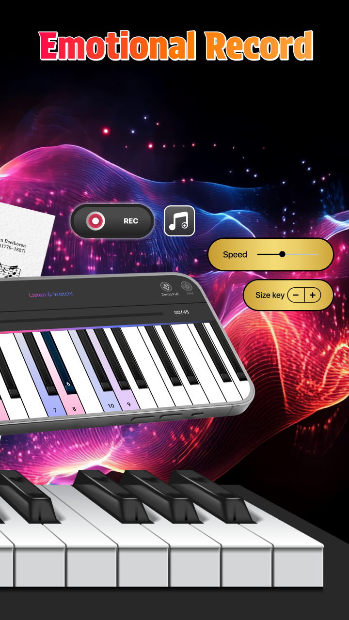 اسکرین شات 4 برنامه Learn Piano & Piano Lessons