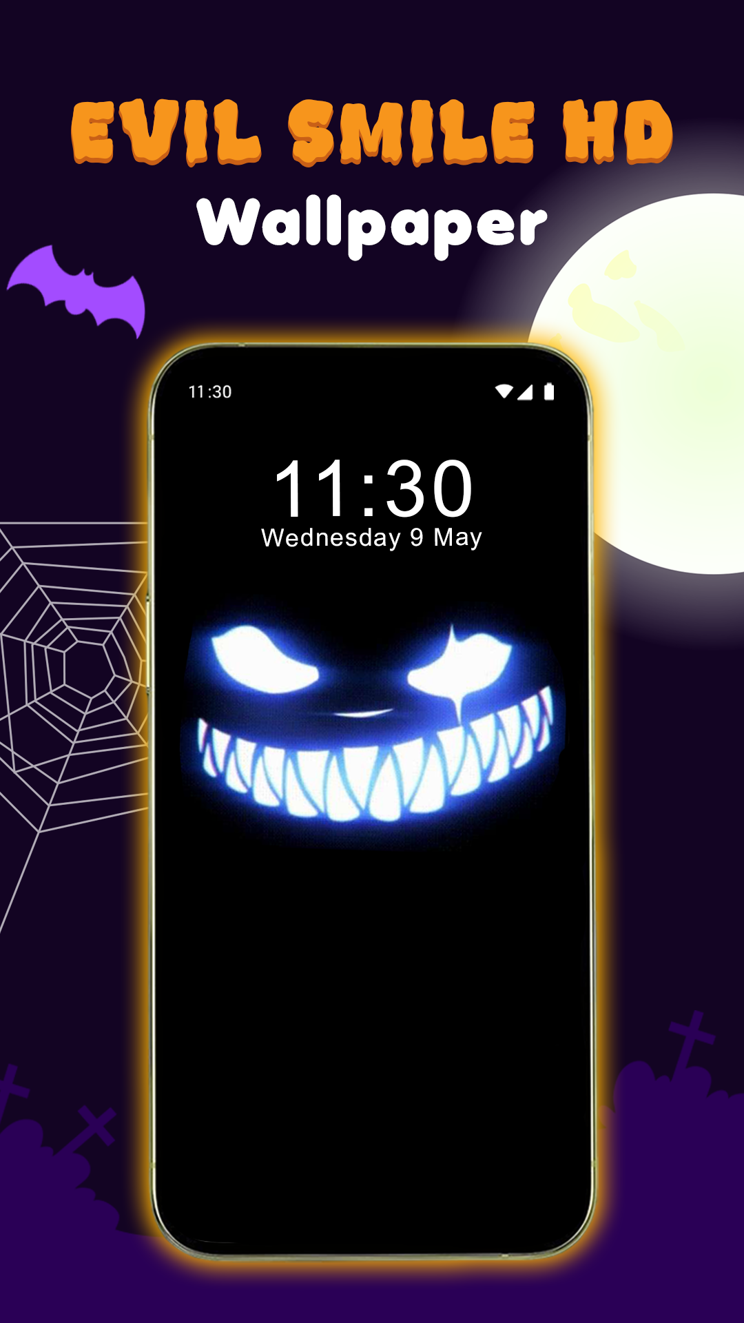 اسکرین شات 2 برنامه Silly Fun Smile Live Wallpaper