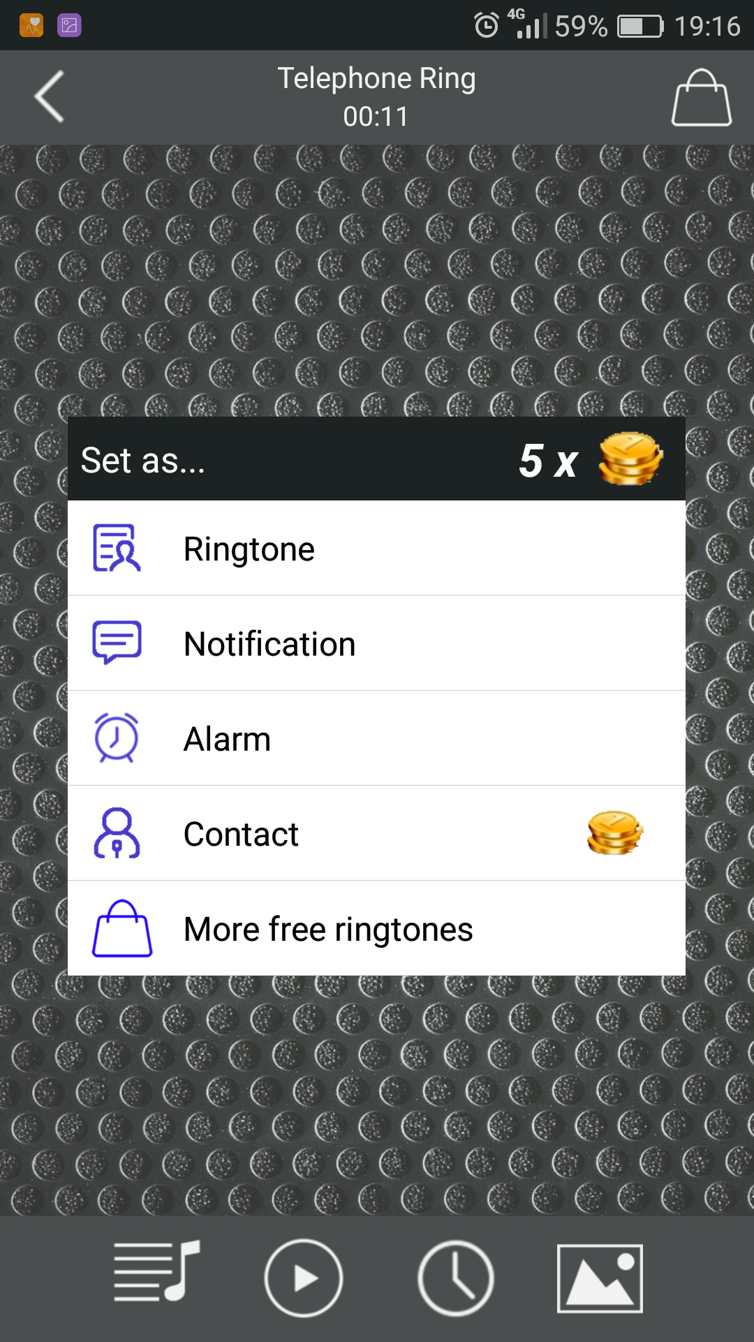 اسکرین شات 4 برنامه Classical Ringtones