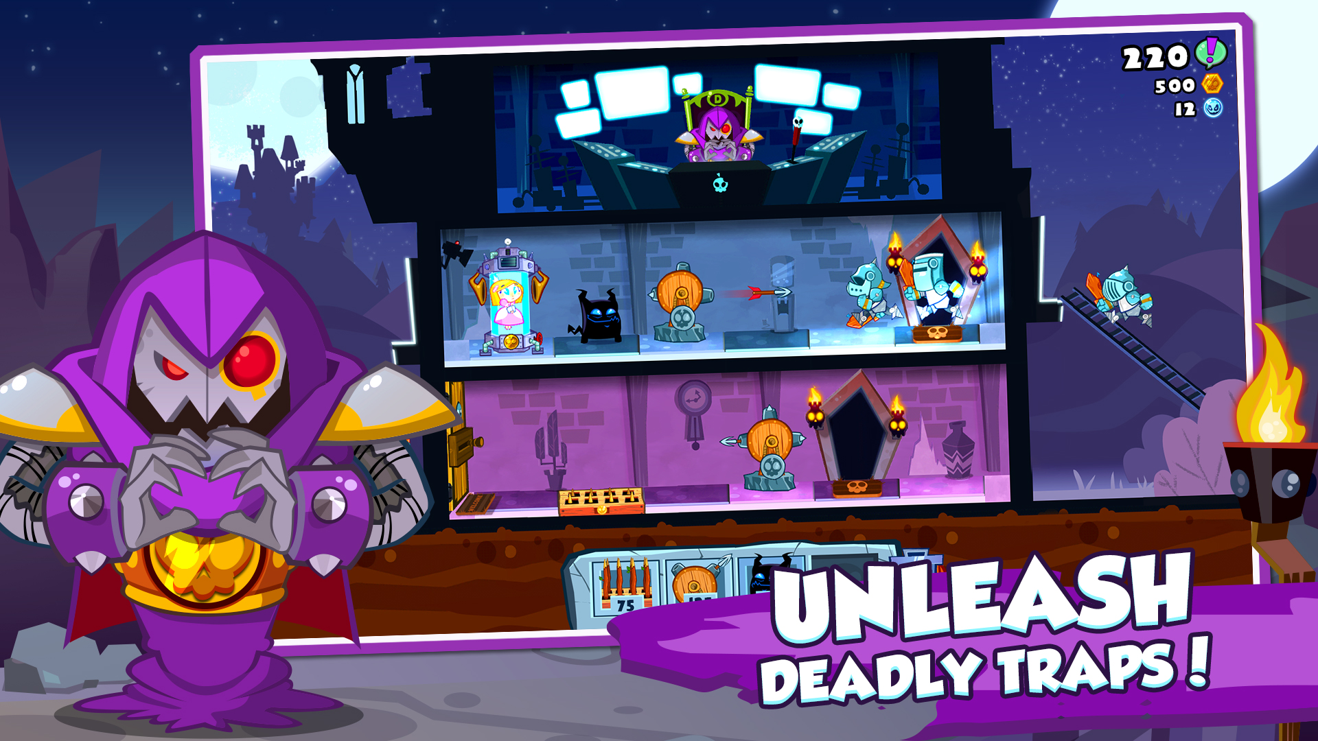 اسکرین شات 1 بازی Castle Doombad: Free To Slay