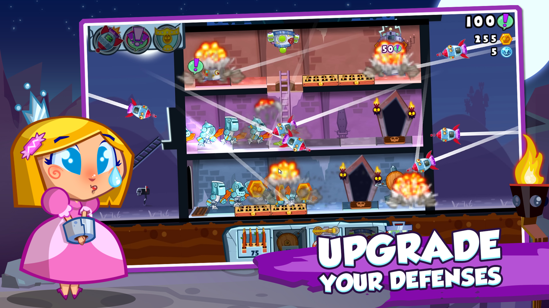 اسکرین شات 3 بازی Castle Doombad: Free To Slay