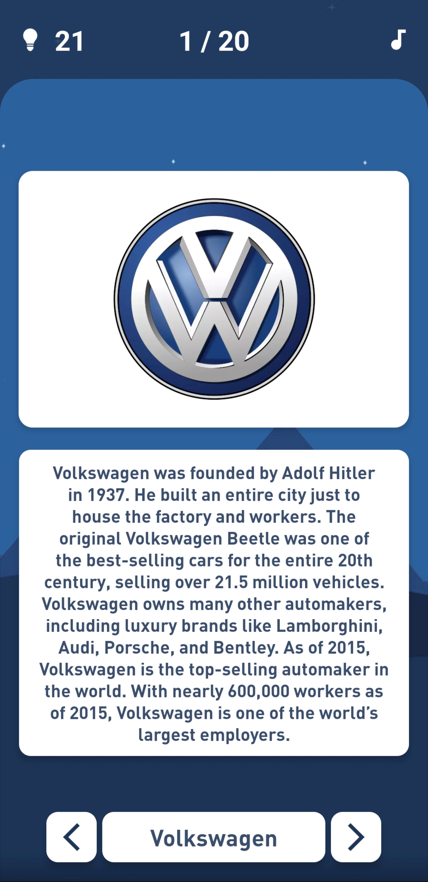 اسکرین شات 5 بازی Car Logo Quiz