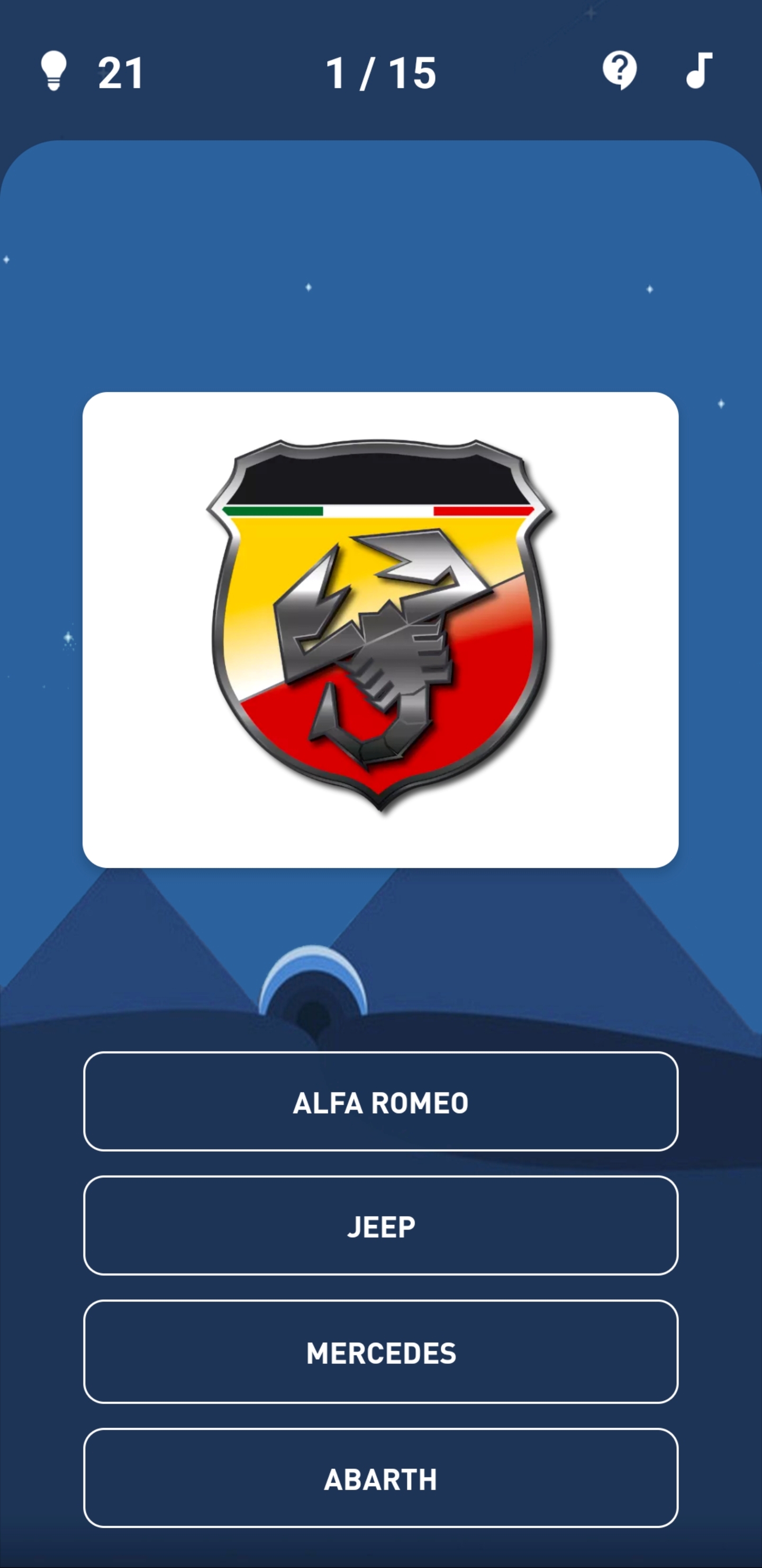 اسکرین شات 1 بازی Car Logo Quiz