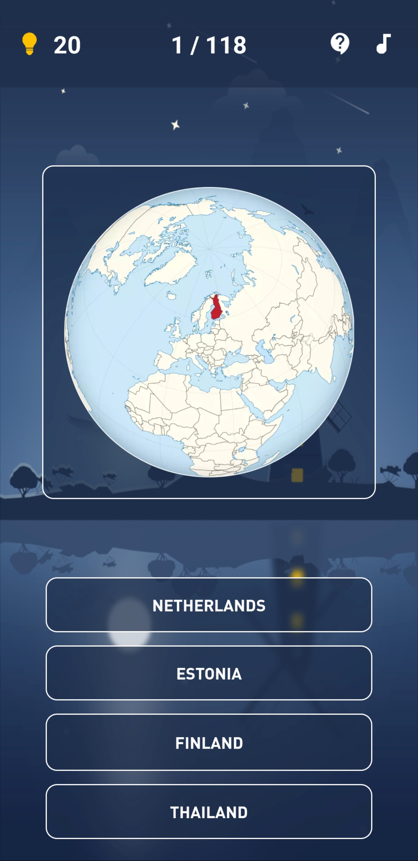 اسکرین شات 2 بازی Flag quiz - Country flags