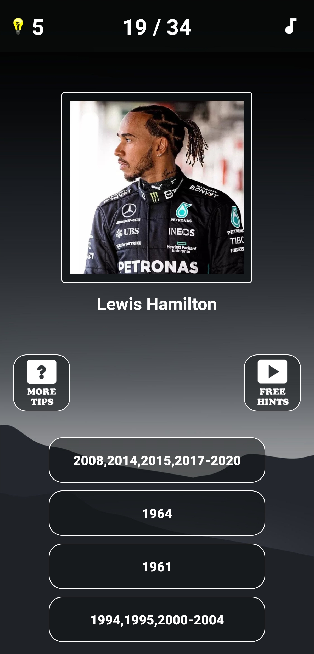 اسکرین شات 4 بازی Formula 1:Guess F1 Driver Quiz