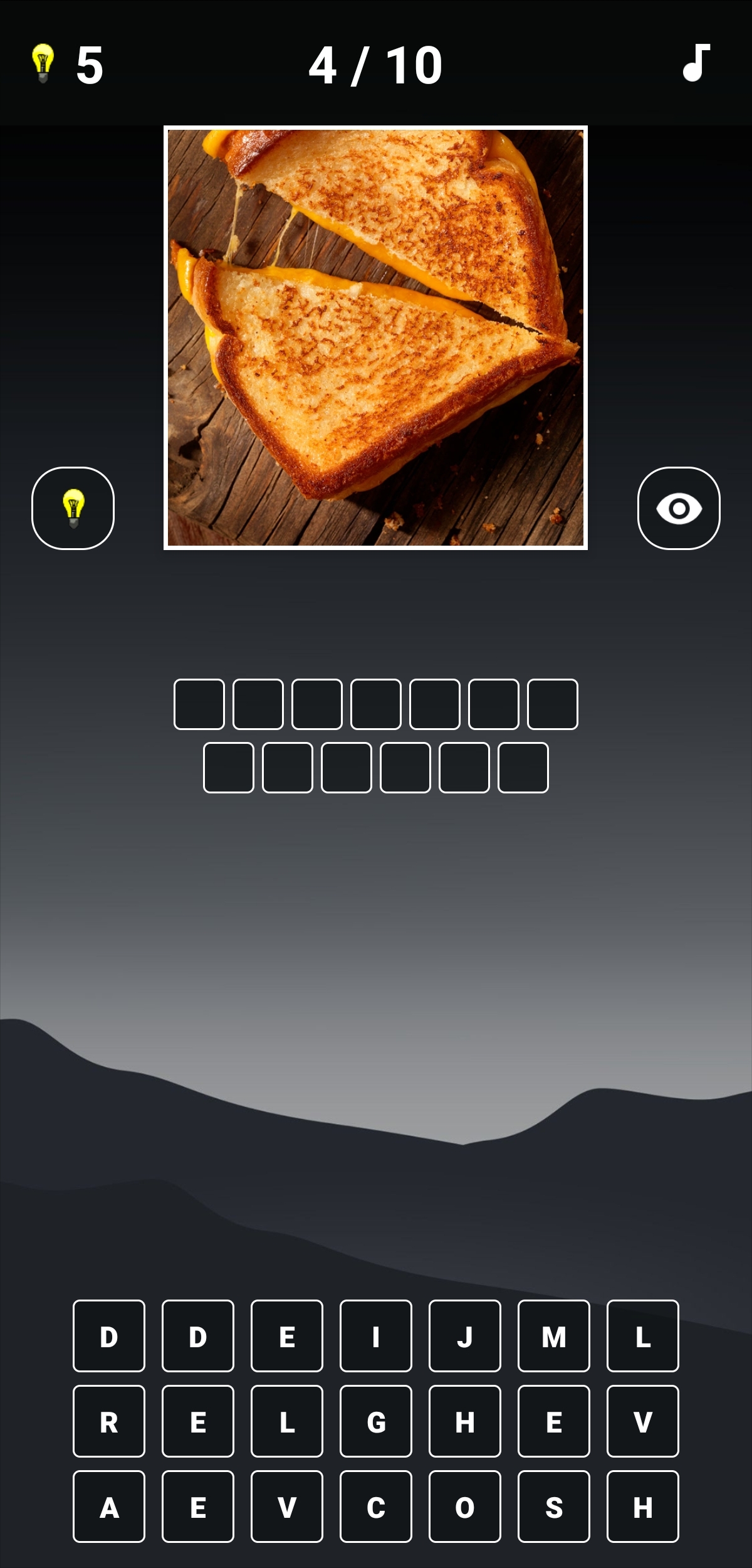 اسکرین شات 2 بازی Food Quiz: Guess the Food