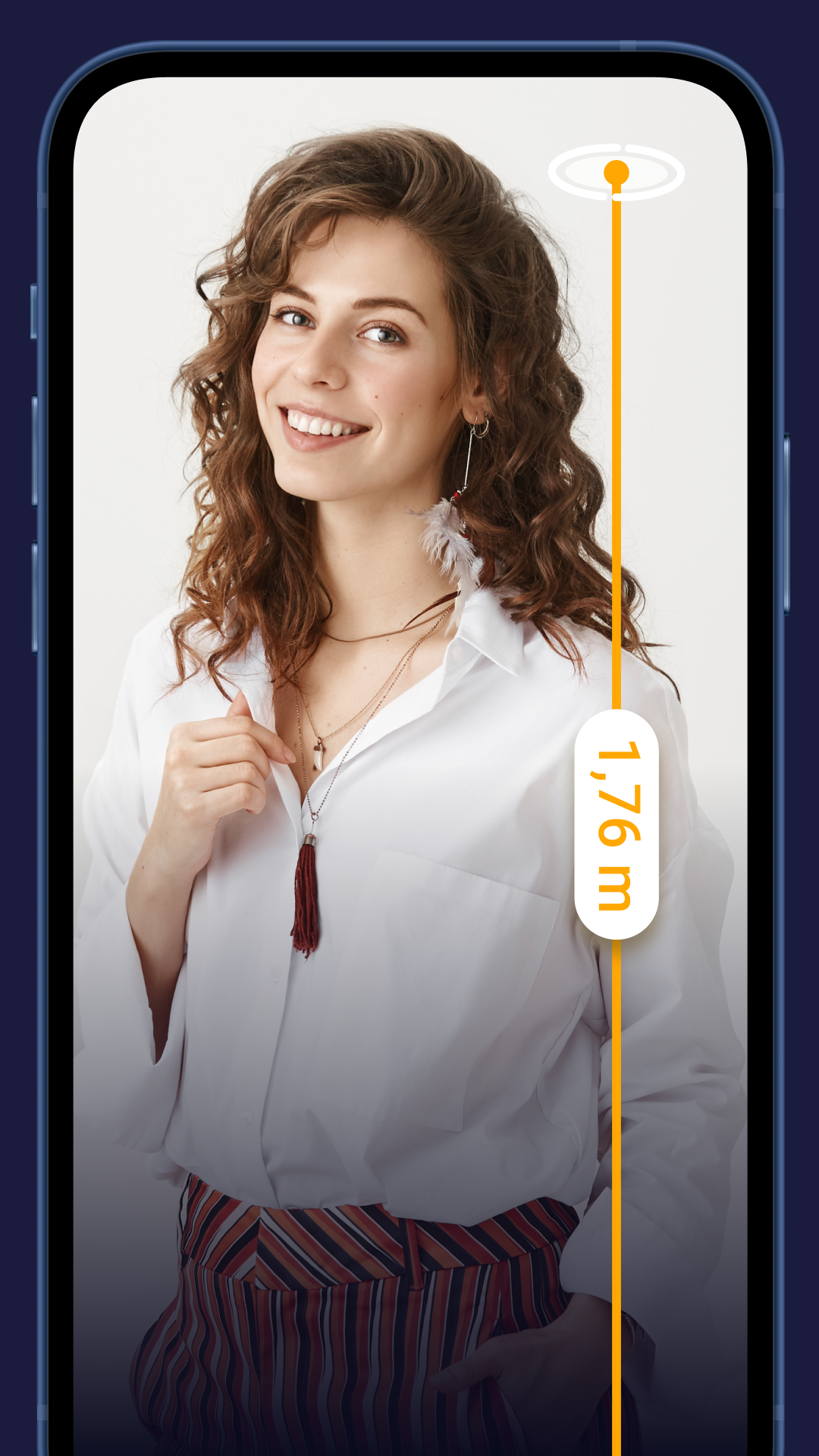 اسکرین شات 1 برنامه AR Ruler App: Tape Measure Cam