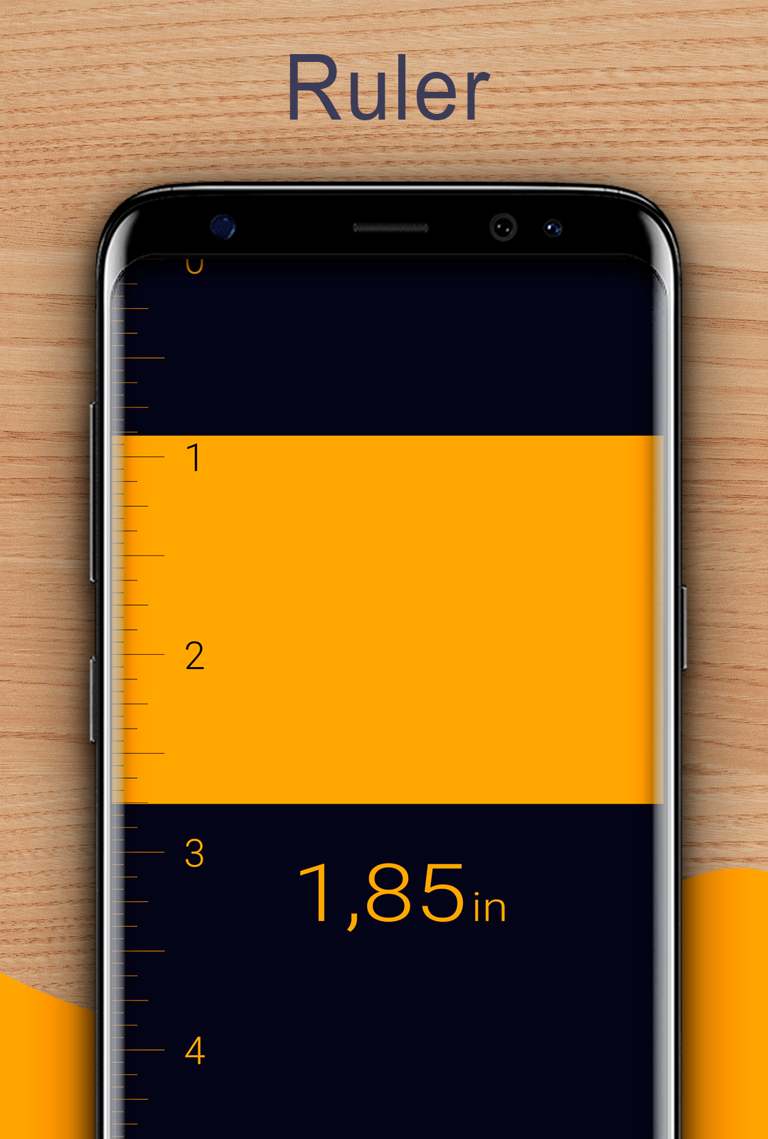 اسکرین شات برنامه Ruler App: Camera Tape Measure 2